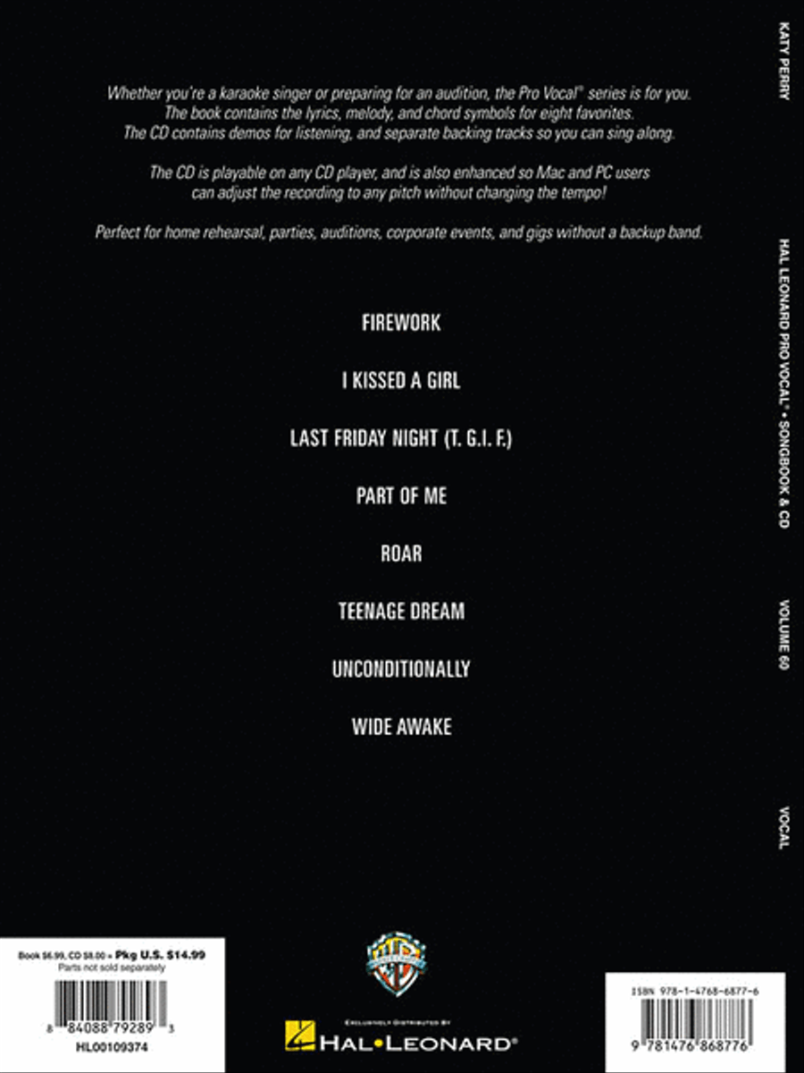 Katy Perry Katy Perry Voice scores gallery preview page 2