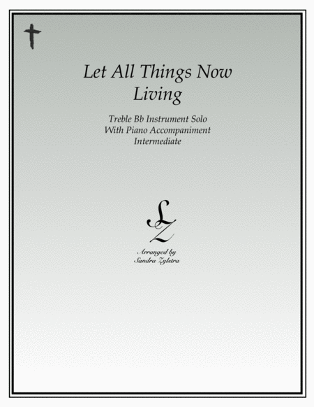 Let All Things Now Living (treble Bb instrument solo) image number null