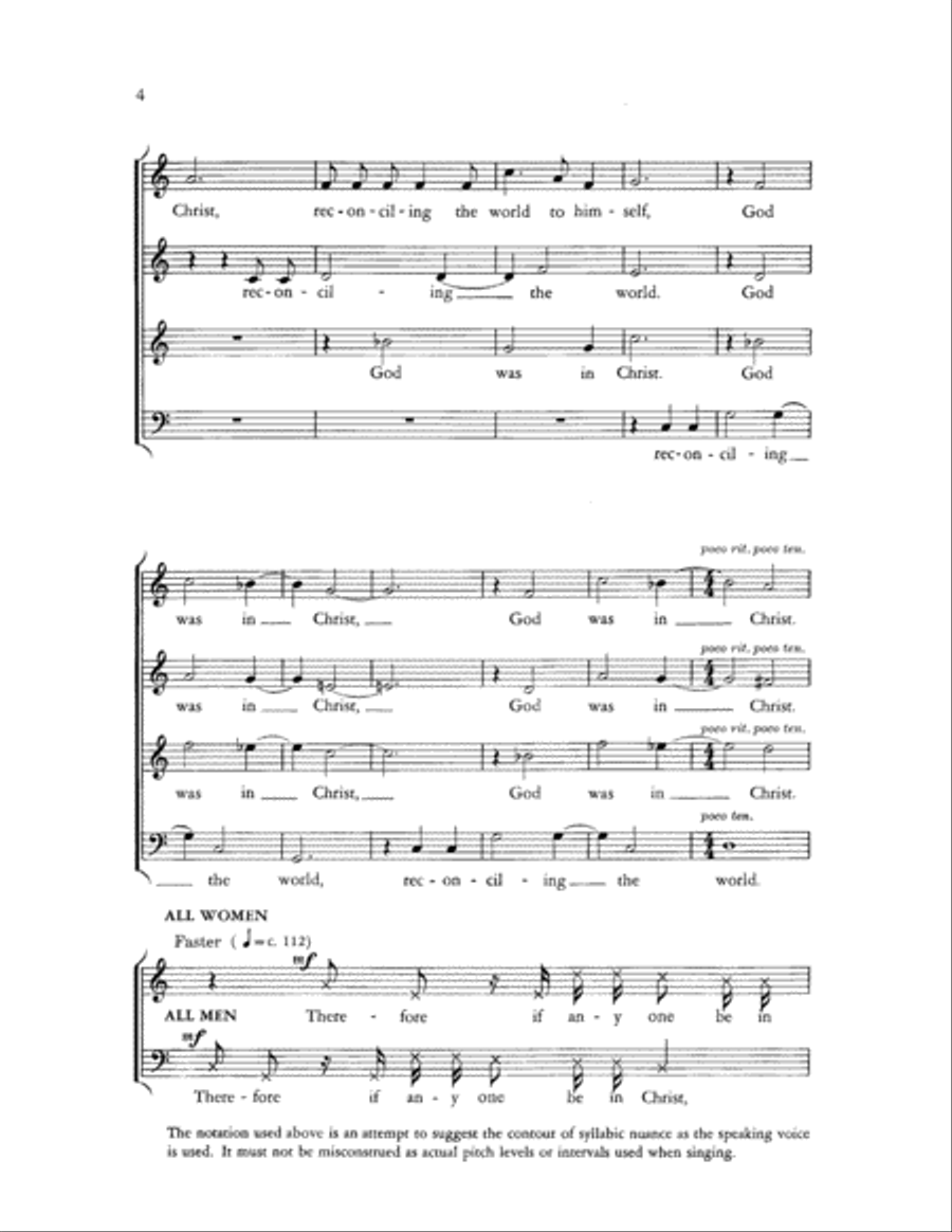 Reconciliation Choir scores gallery preview page 4