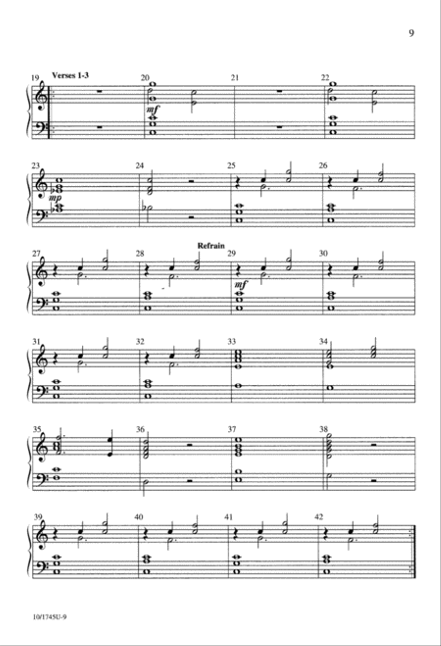 Eat This Bread 4-Part scores gallery preview page 9