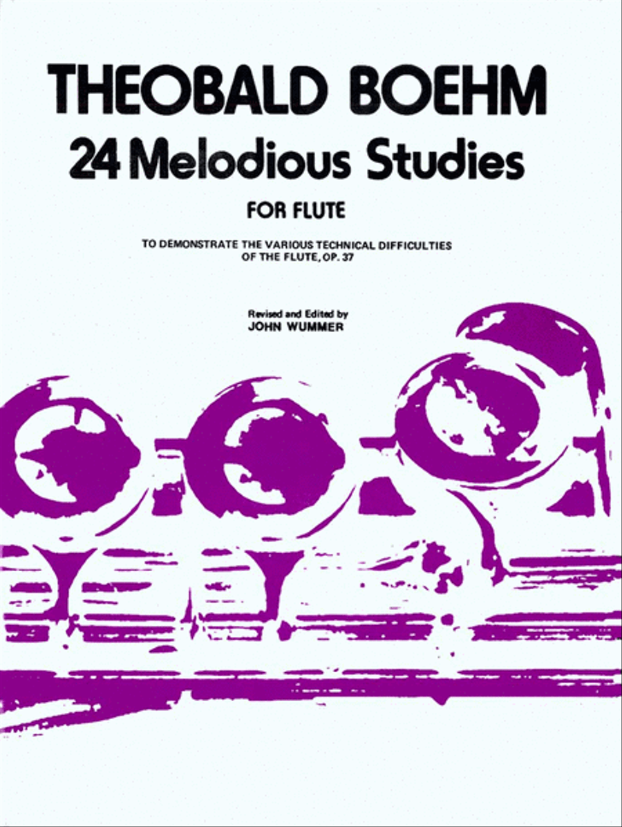 24 Melodious Studies Flute scores gallery preview page 1