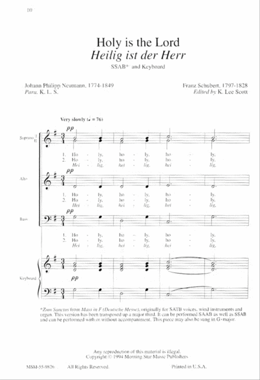 Coram Deo, Set II 3-Part scores gallery preview page 4