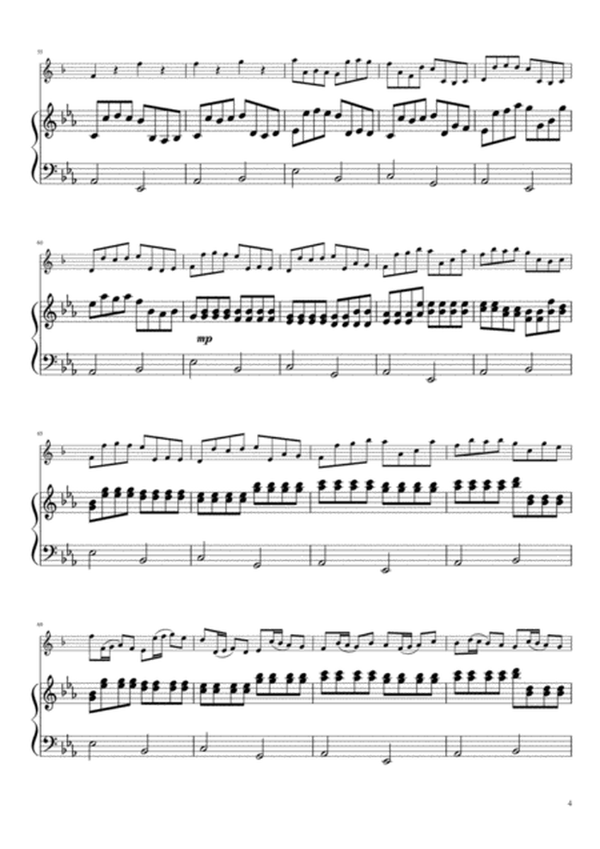 Pachelbel : Canon (for Clarinet and Piano) image number null