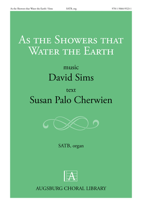 Book cover for As the Showers that Water the Earth