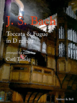 Book cover for Toccata and Fugue in D minor