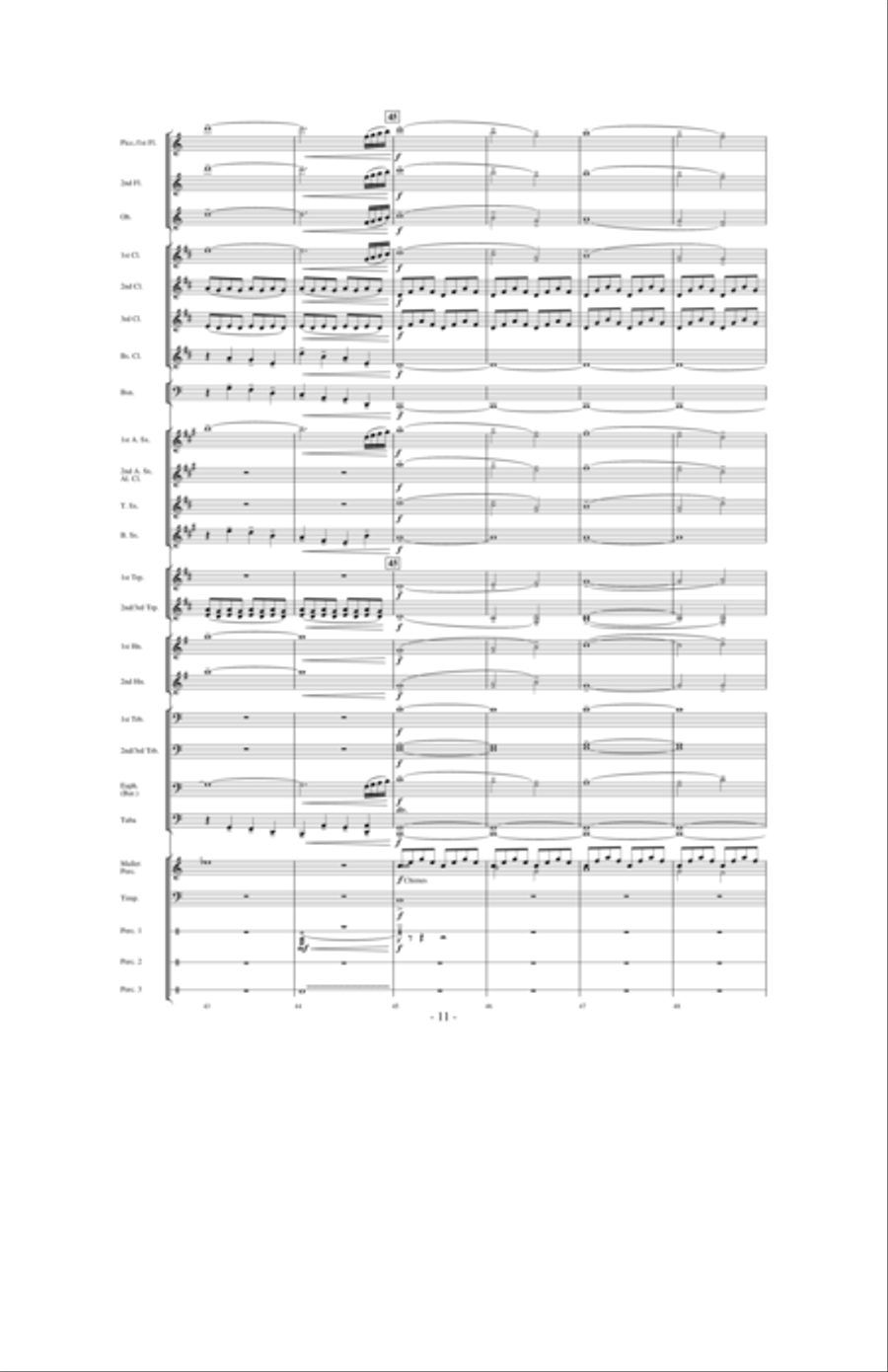 Of Honor and Valor Eternal Concert Band scores gallery preview page 10
