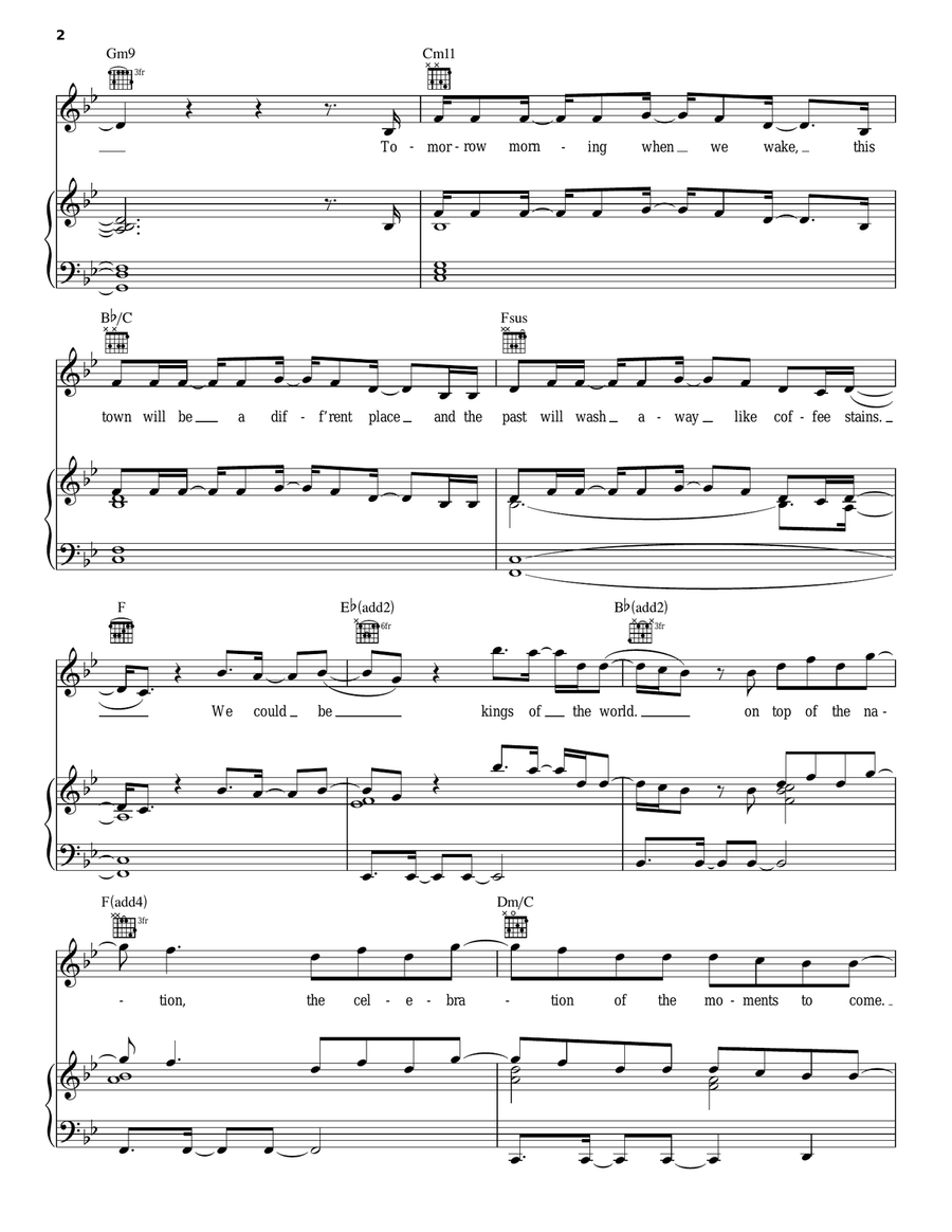 New Years Day New Years Day A Cappella scores gallery preview page 2