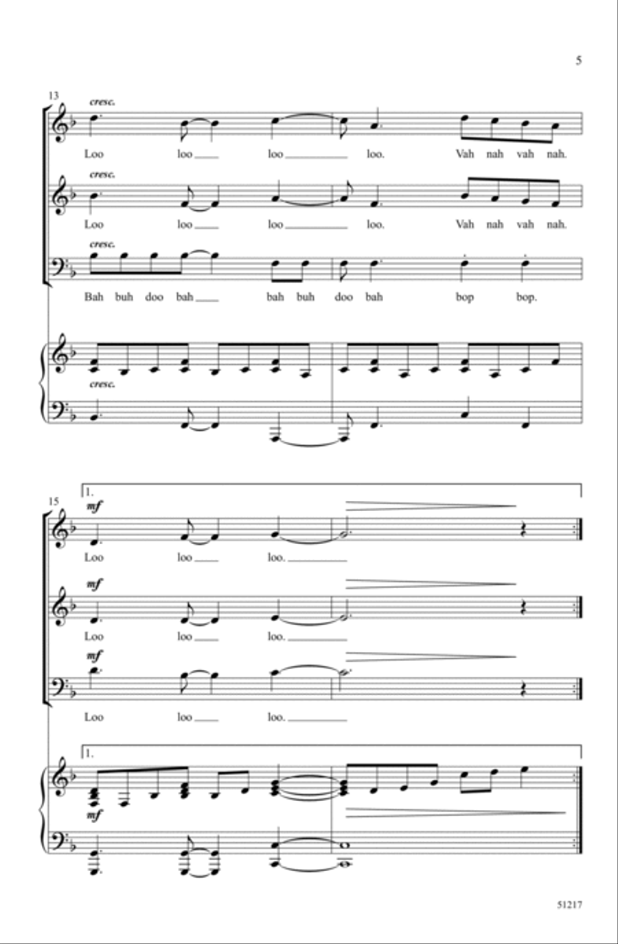 Vox Vibe Choir scores gallery preview page 4