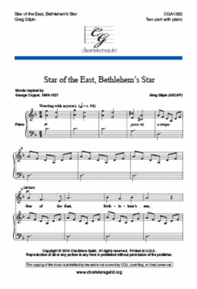 Star of the East, Bethlehem's Star