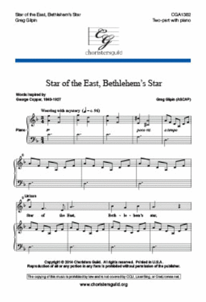 Star of the East, Bethlehem's Star image number null