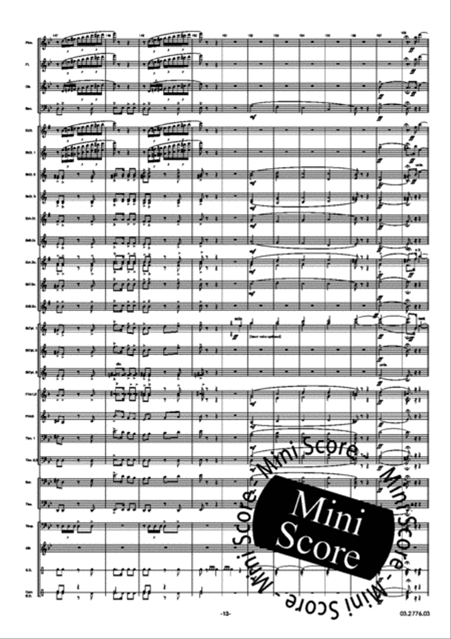 Ole Junquira Concert Band scores gallery preview page 19