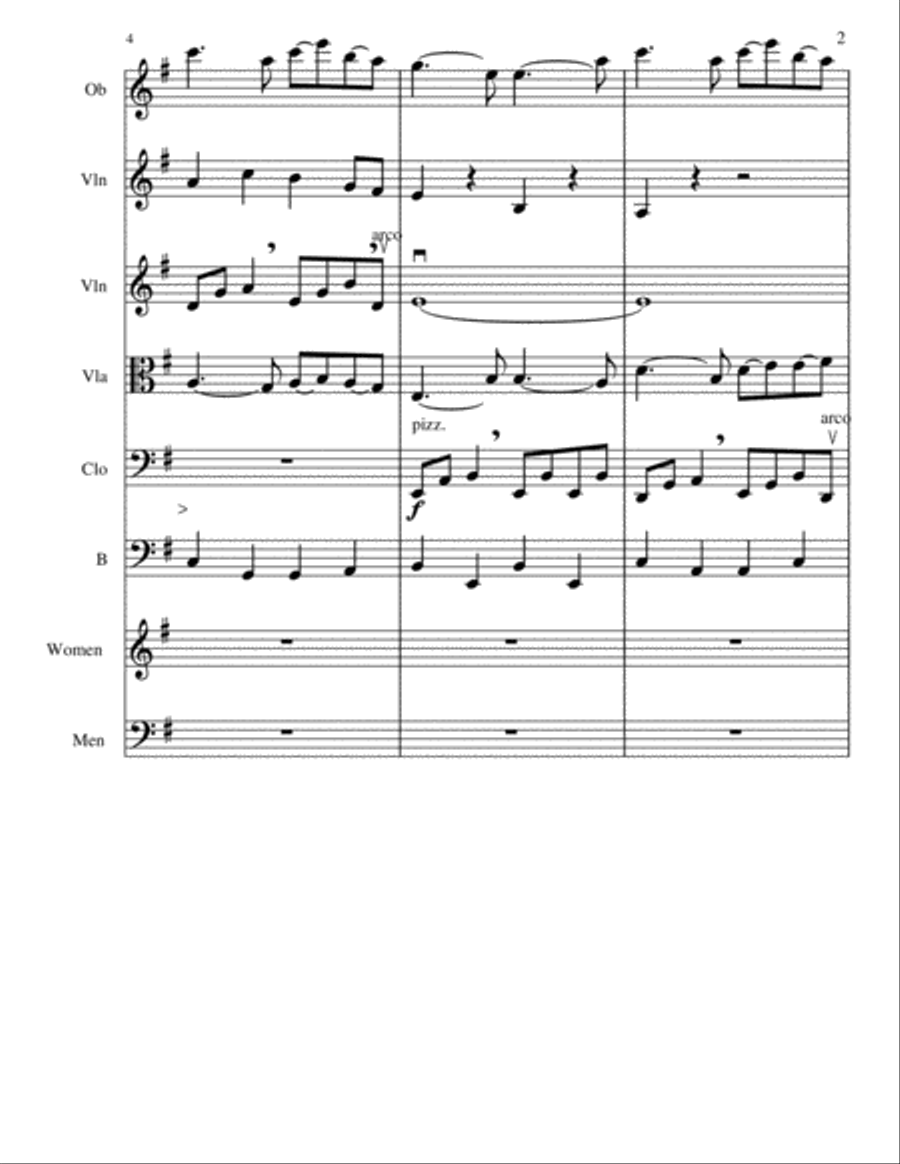 The Ring of Moore The Ring of Moore String Orchestra scores gallery preview page 2