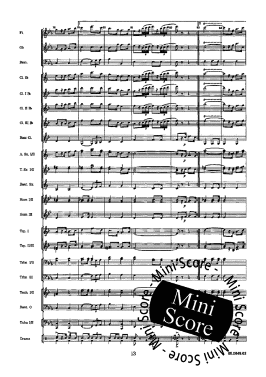 Munsterland Munsterland Concert Band scores gallery preview page 16