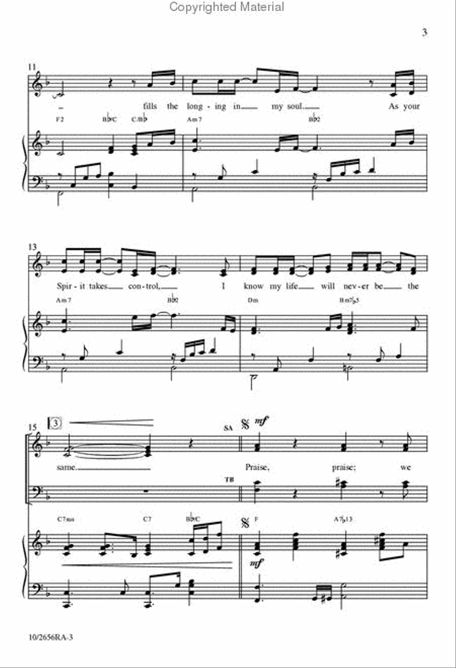 Praise 4-Part scores gallery preview page 3