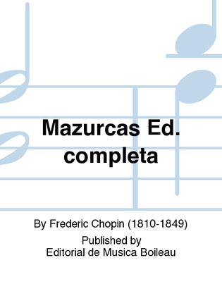 Mazurcas Ed. completa