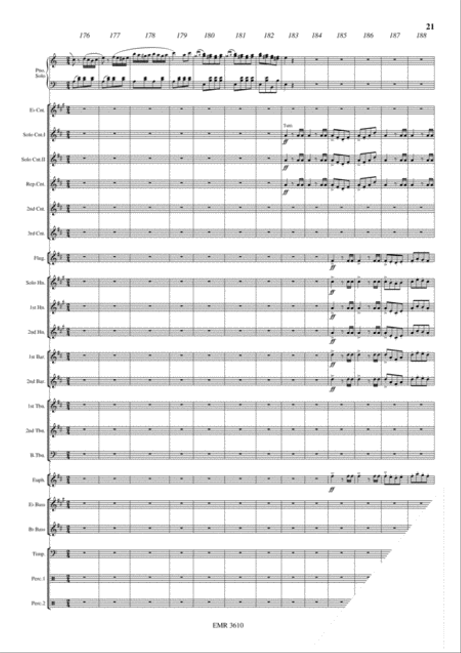 Concerto Fantastico Brass Band scores gallery preview page 22