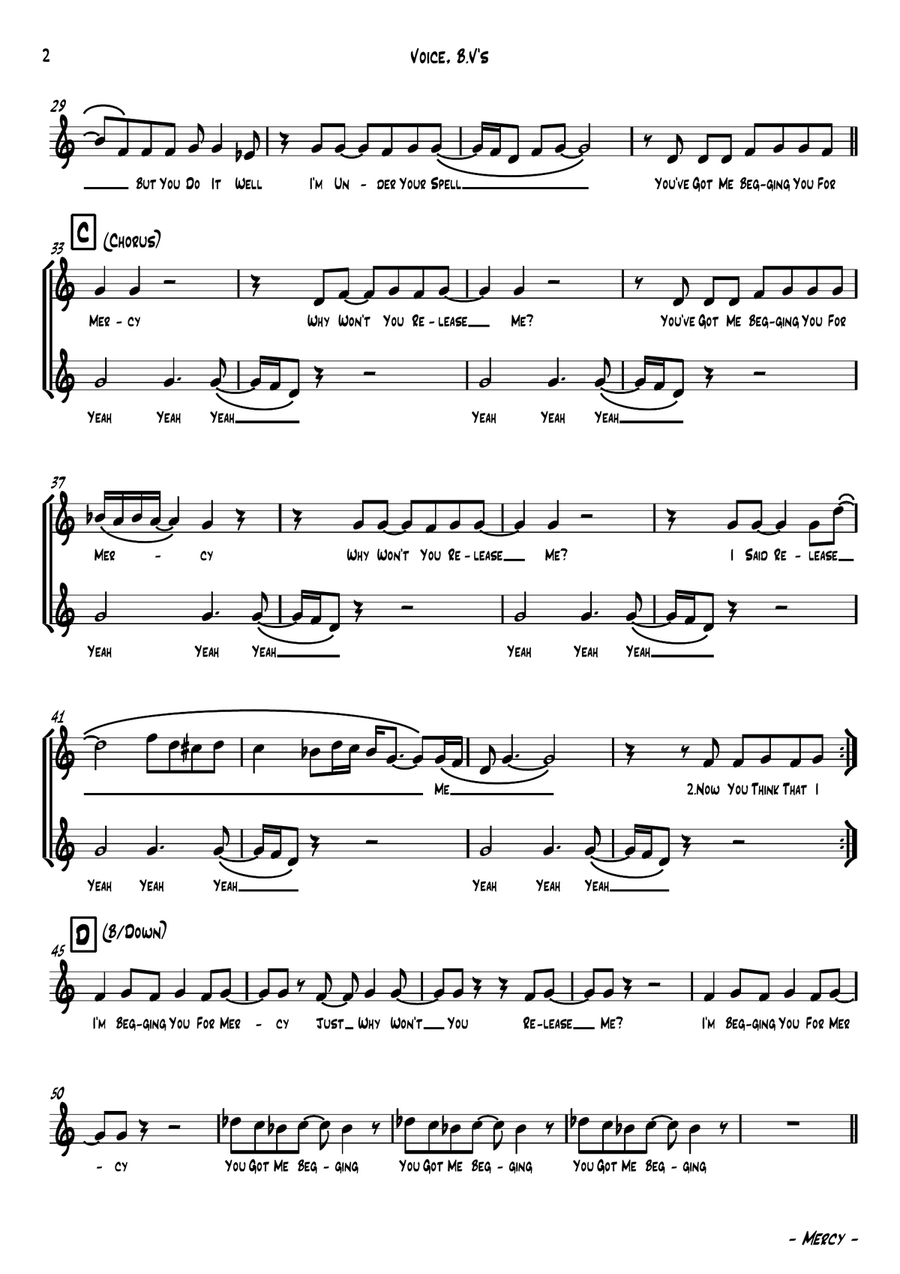 Mercy Jazz Ensemble scores gallery preview page 3