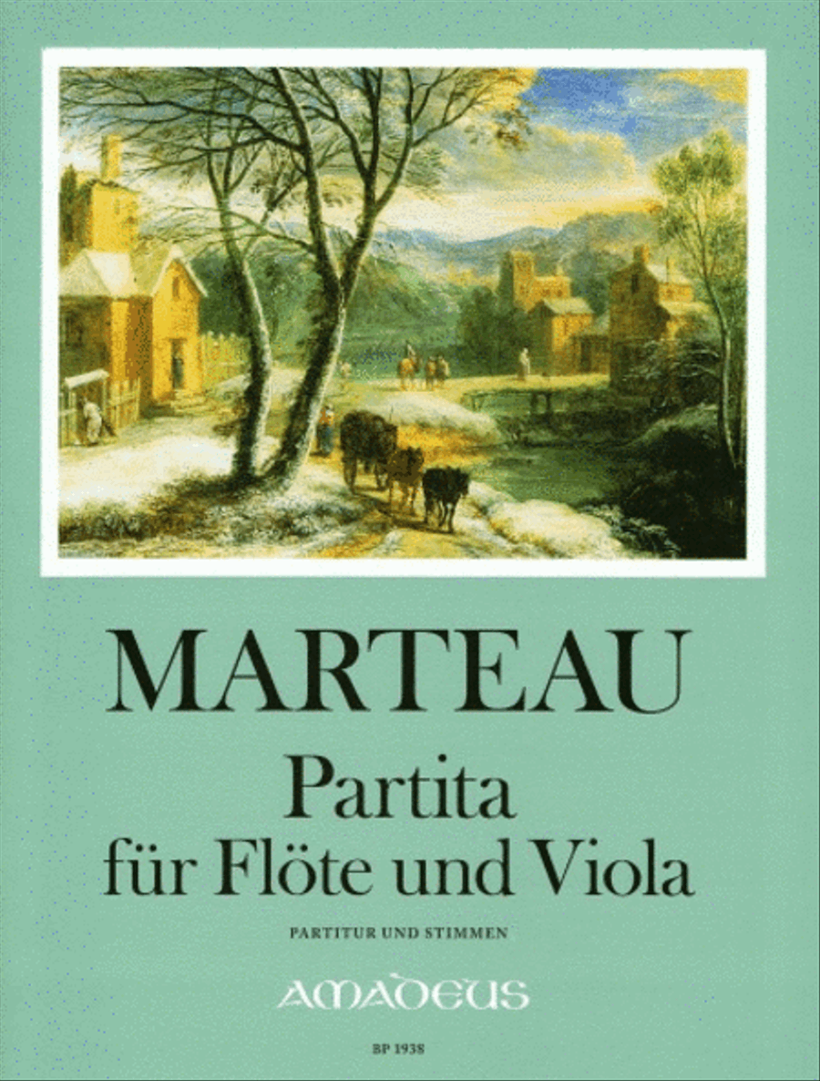 Partita op. 42/2 Flute scores gallery preview page 1