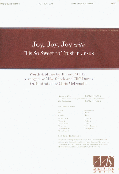 Joy, Joy, Joy with 'tis So Sweet (Anthem)