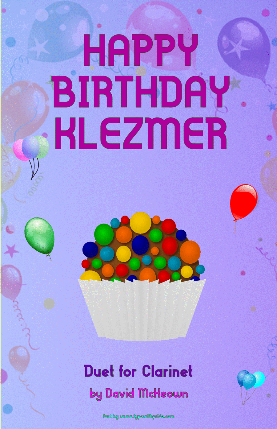 Happy Birthday Klezmer for Clarinet Duet Clarinet Duet scores gallery preview page 1