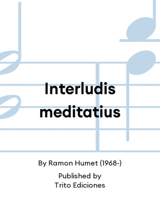 Interludis meditatius