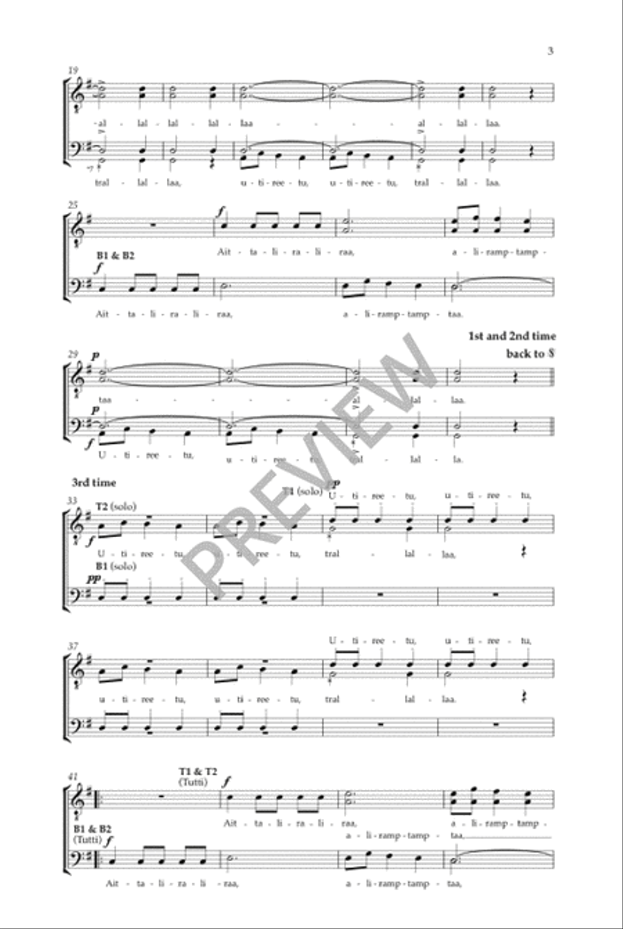 Tantsulaul Tantsulaul TTBB scores gallery preview page 4