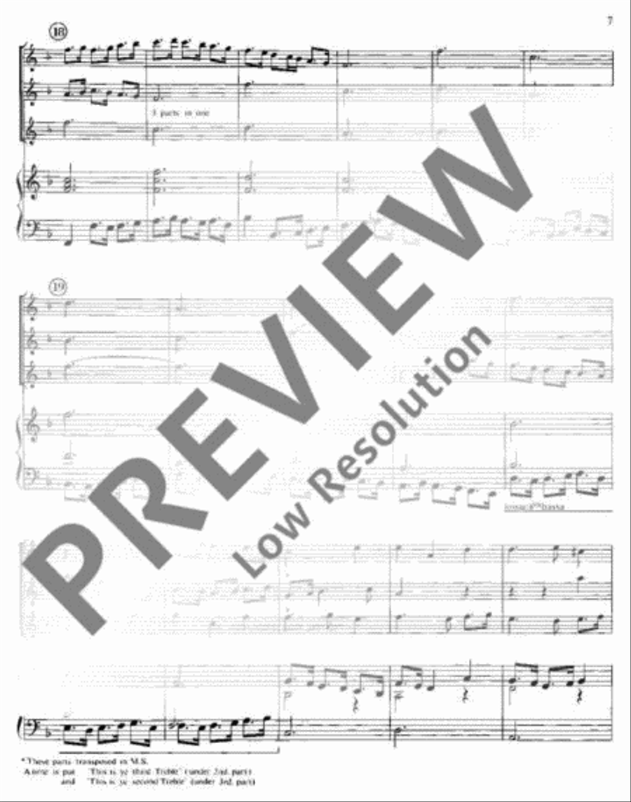 3 Parts upon a Ground Bassoon scores gallery preview page 12