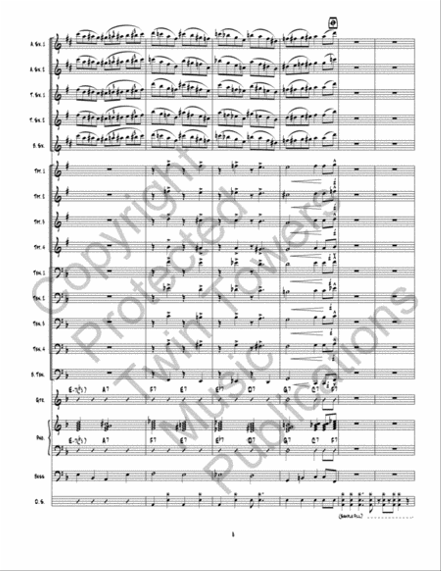 Sink Or Swim Sink Or Swim Jazz Ensemble scores gallery preview page 9