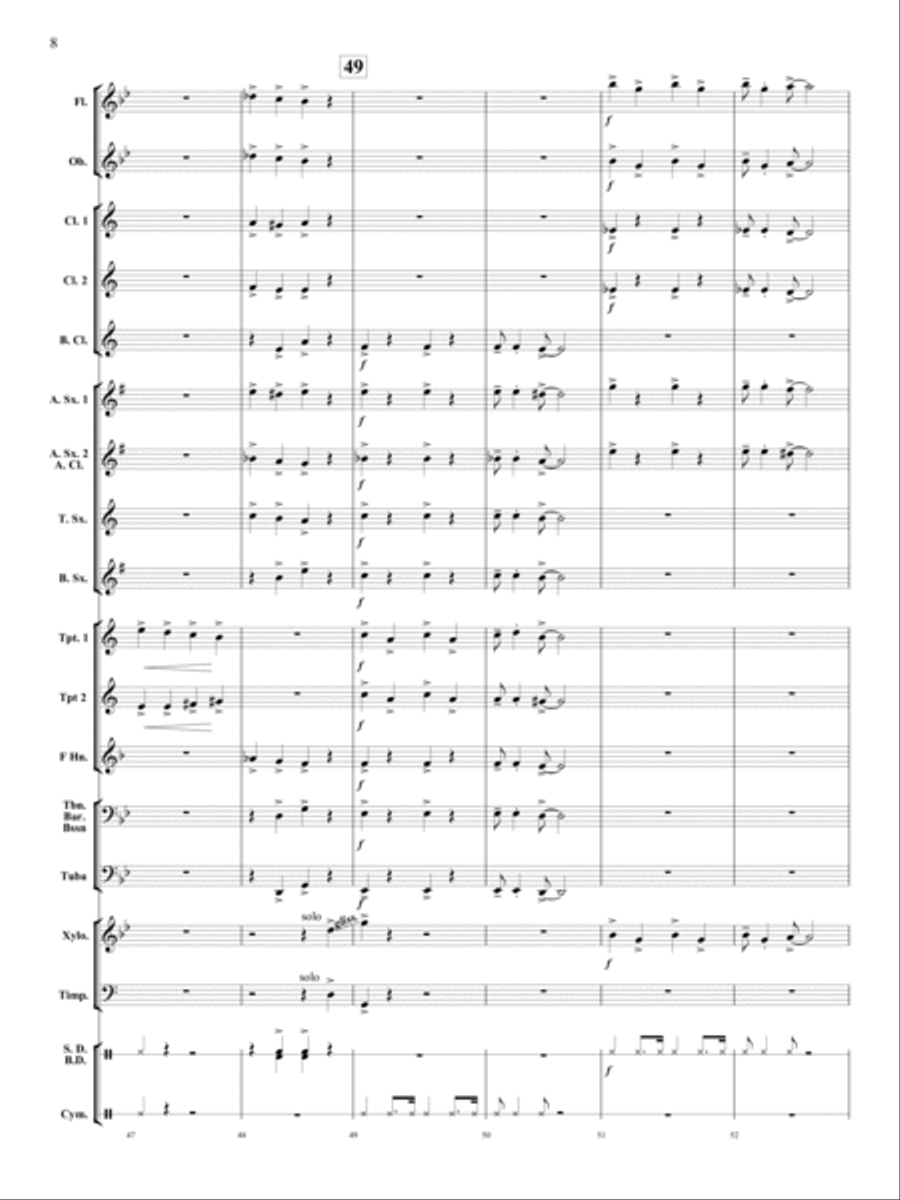Jazzoo Concert Band - Sheet Music page 9