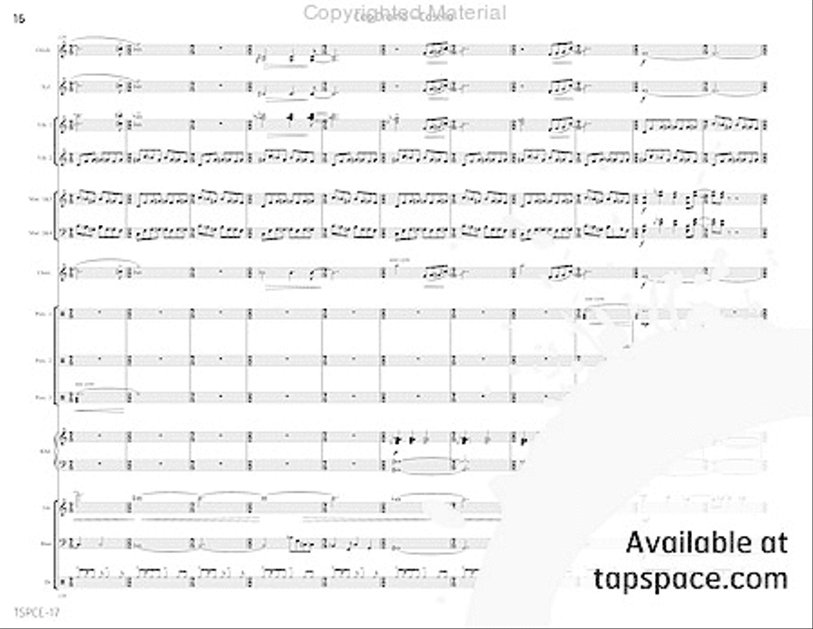 Cop Drama Percussion Ensemble scores gallery preview page 21