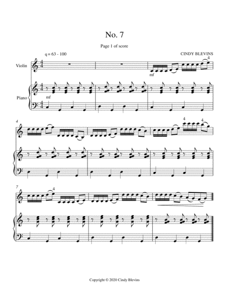 Violin Studies, Intermediate, Melodic, Book Two, 10 Studies image number null
