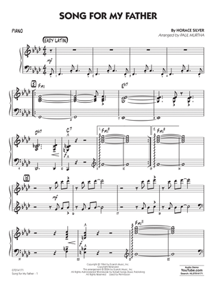 Song For My Father (arr. Paul Murtha) - Piano