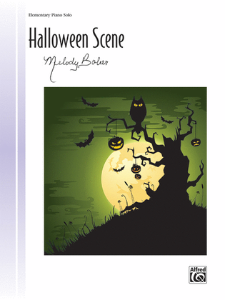 Book cover for Halloween Scene