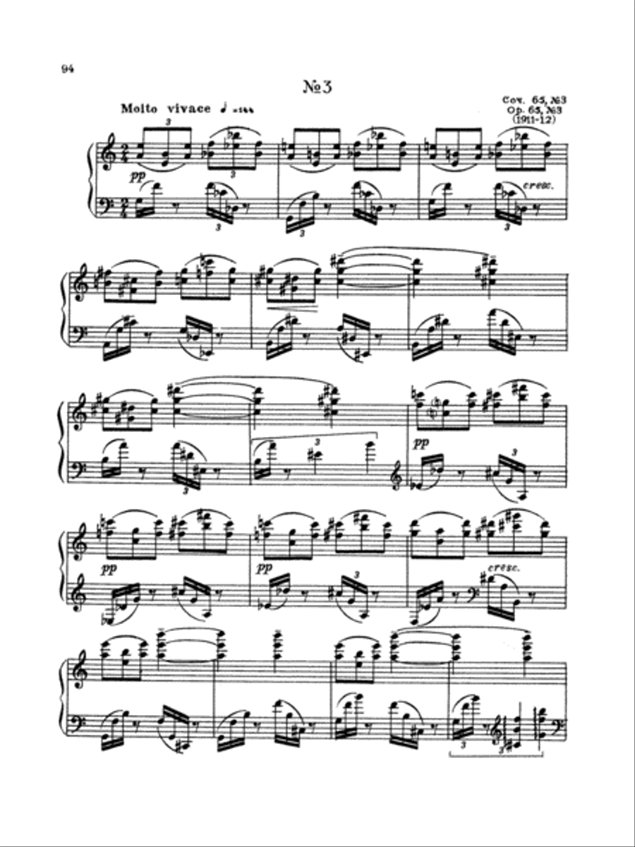 Scriabin: Etudes Scriabin: Etudes Piano Method scores gallery preview page 1