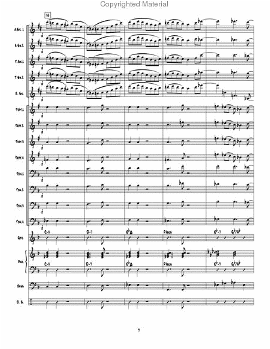 Nerve Damage Jazz Ensemble scores gallery preview page 8
