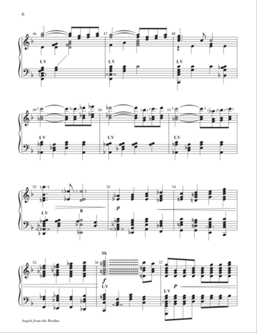 Angels from the Realms 5-Octaves scores gallery preview page 7