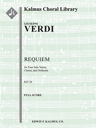 Book cover for Requiem (Messa da Requiem; Totenmesse)