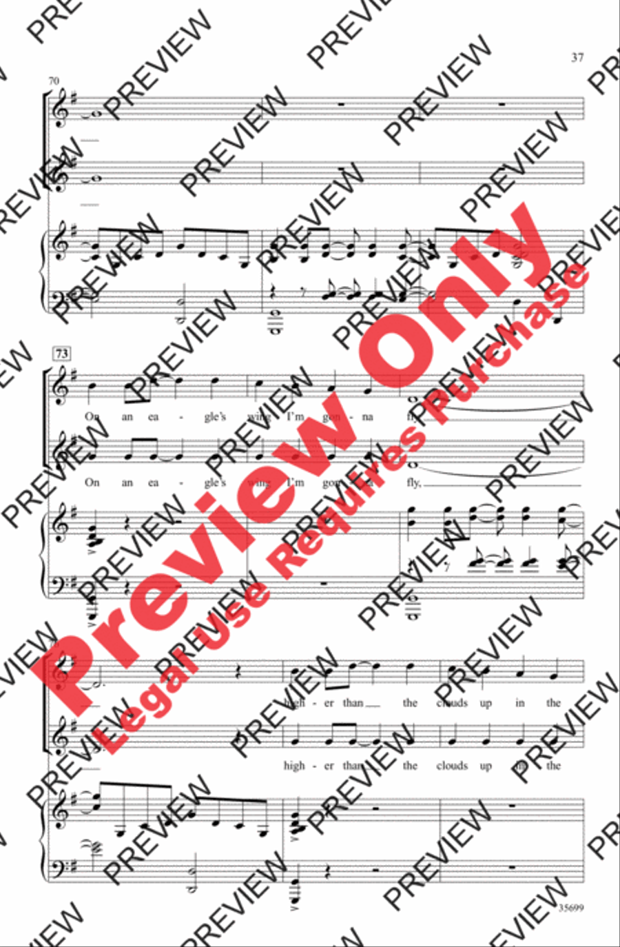 Songs of Flight Songs of Flight 2-Part scores gallery preview page 37