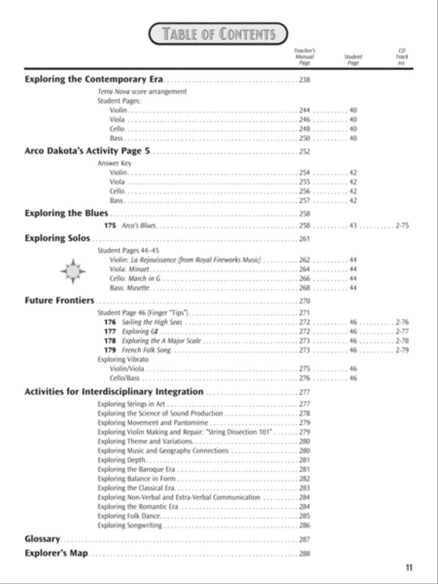 String Explorer, Book 1 Chamber Orchestra scores gallery preview page 11