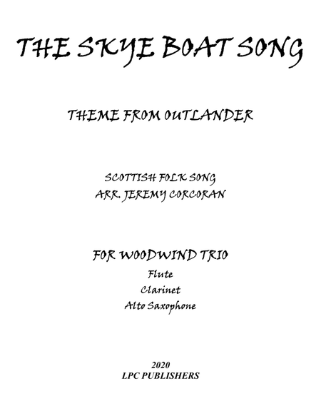 The Skye Boat Song for Woodwind Trio image number null