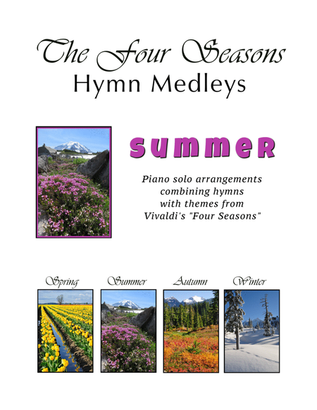 SUMMER - The Four Seasons Hymn Medleys Collection (3 Piano Solos) image number null