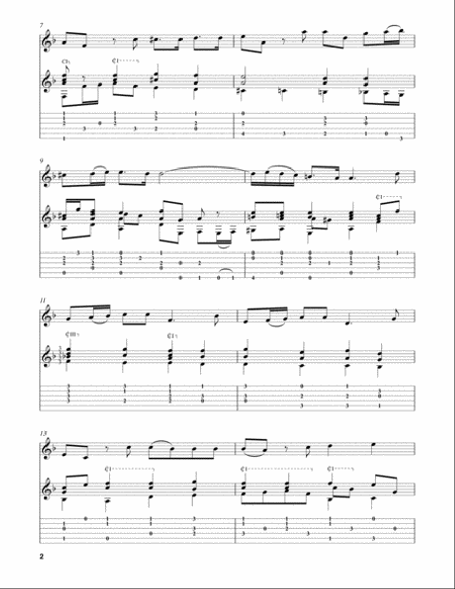Prelude in F Major (from Violin Sonata in F Major, Op. 5, No. 10) Flute scores gallery preview page 2