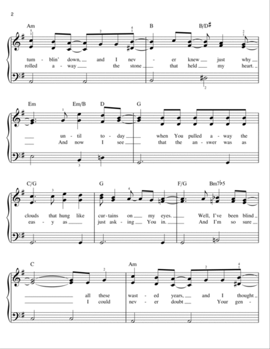 Your Love Broke Through Voice scores gallery preview page 2