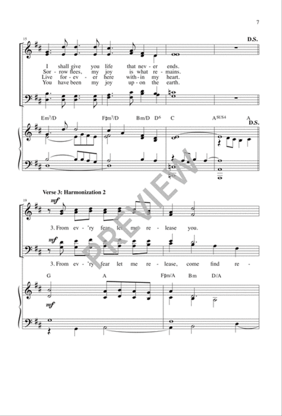 See, I Make All Things New 4-Part scores gallery preview page 7