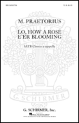 Book cover for Lo How A Rose E'er Blooming A Cappella