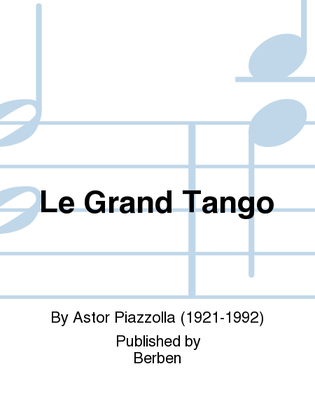Book cover for Le Grand Tango