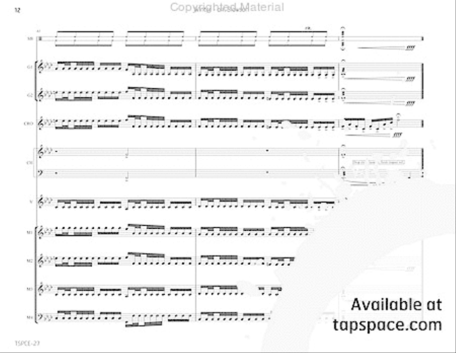 Winter Winter Percussion Ensemble scores gallery preview page 17