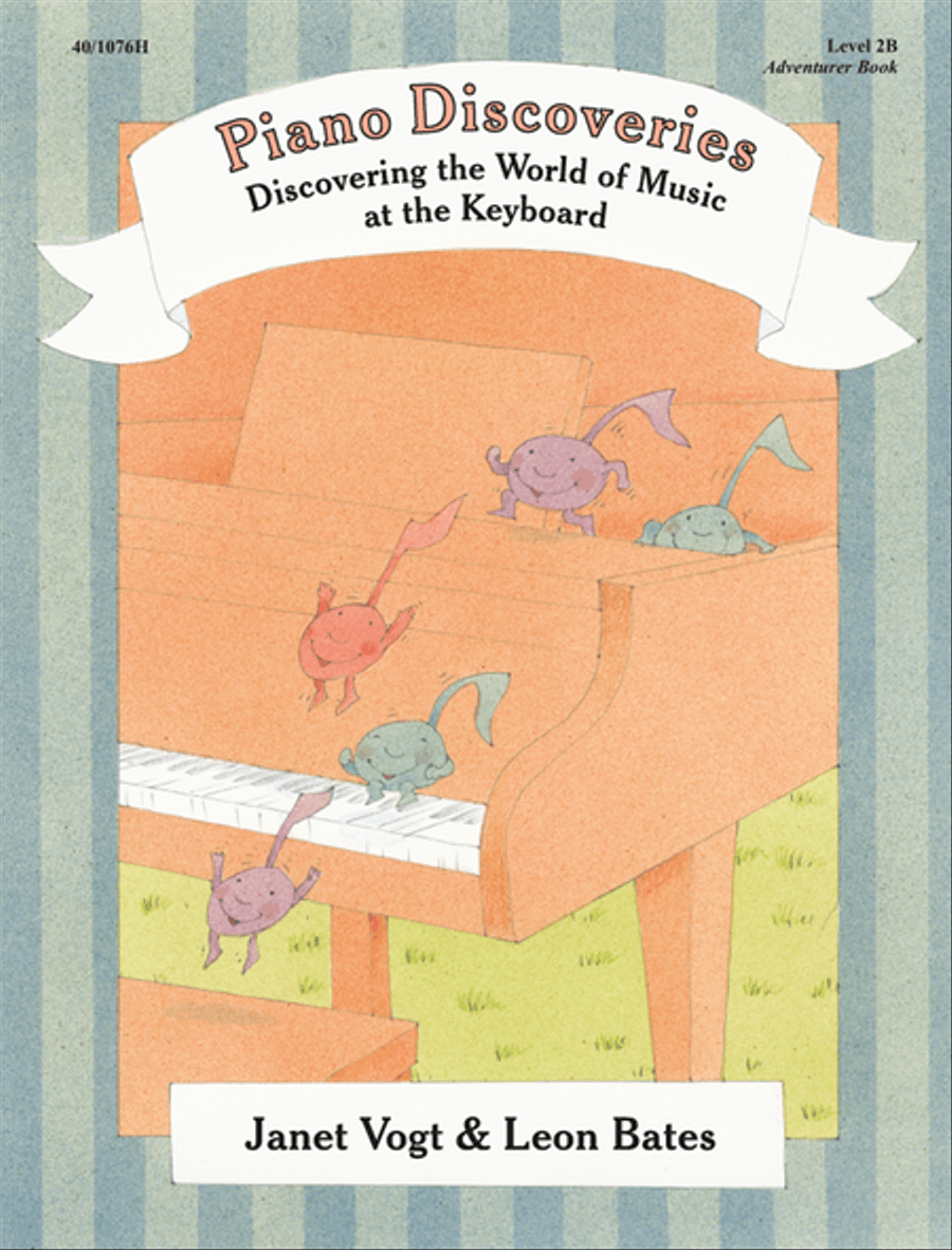 Piano Discoveries Piano Book 2B by Janet Vogt Zeitler Piano Method - Sheet Music
