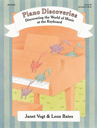 Book cover for Piano Discoveries Piano Book 2B