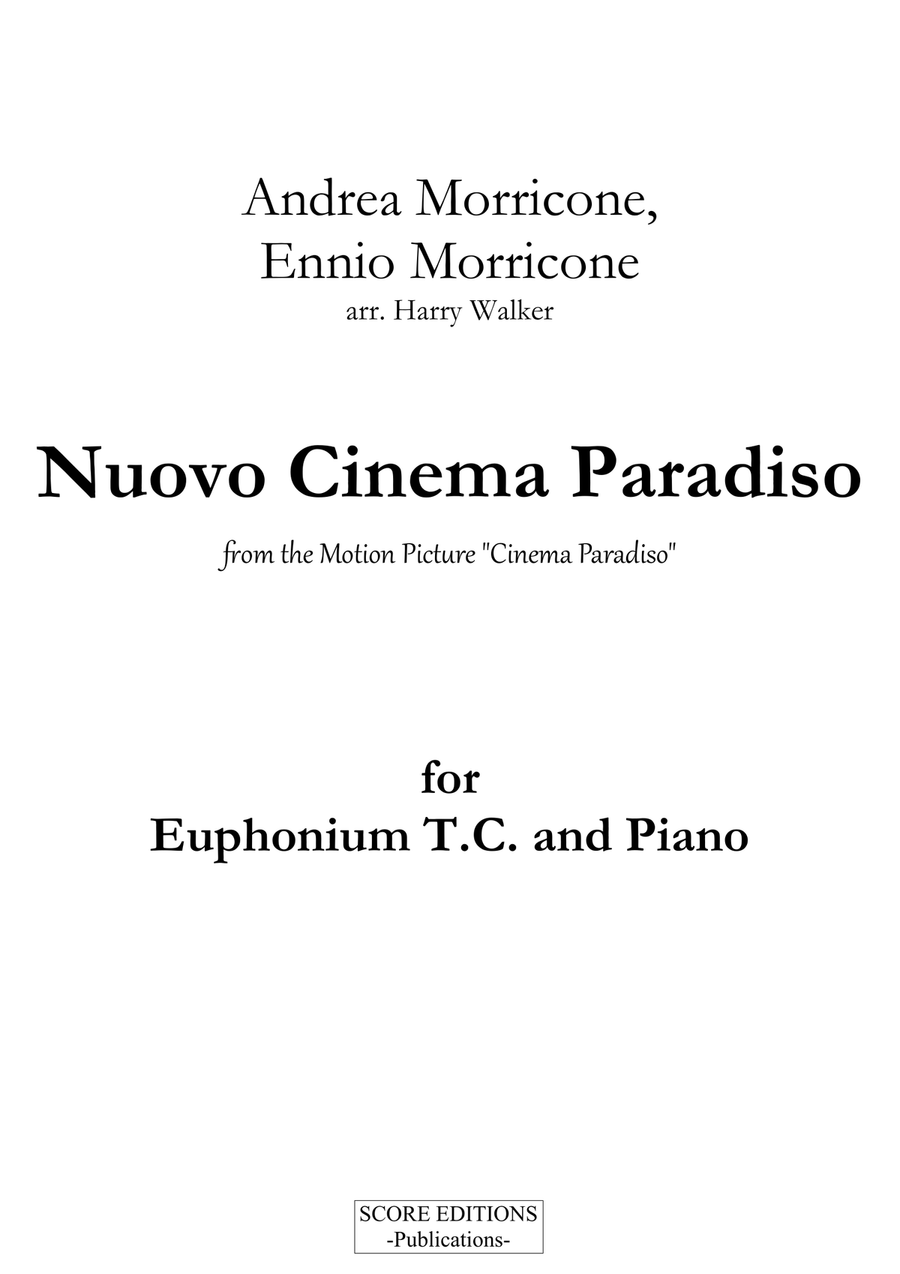 Nuovo Cinema Paradiso Nuovo Cinema Paradiso Baritone Horn TC scores gallery preview page 2